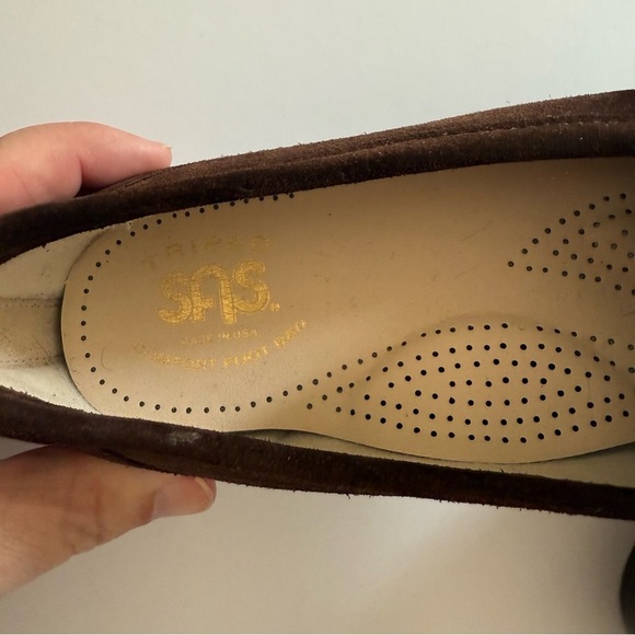 SAS Women's Lara Loafer Brown Suede Size 8.5N - Picture 5 of 6